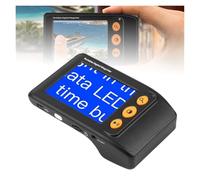 Electronic Reading Aid Portable Digital Magnifier - 3.5 Inch Handheld Video Magnifier 2X-25X Zoom 8 Color Modes for Low Vision Seniors Reading Books Prescriptions Viewing Photos
