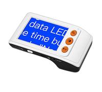 Electronic Reading Magnifier with 2X-25X Zoom and 8 Color Modes, AV/TV Output for Low Vision and Color Blindness Assistance in Reading, Writing, and Viewing