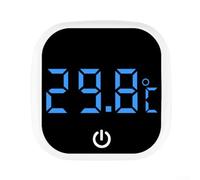 Electronic Rechargeable Fish Tank Thermometer With Fast And Accurate Temperature Detection, Digital Display Updates Every 5 Seconds For Aquarium Use(℉ black)