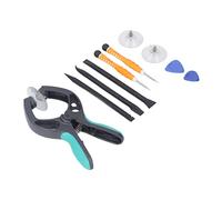 Electronic Repair Tool Set, 10PCS Screen Repair Kit with Strong Suction Cup, Screwdrivers, Pry Bars and Sheets, Phone Tablet LCD Opening Disassembly Tools for Mobile Devices