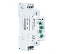 Electronic Repeat Relay GRT6-S1 for Automation Equipment Cyclic Timing Function 0.1s to 100 Days AC230V AC/DC 24-240V 50Hz 1SPDT 10A (AC230V)