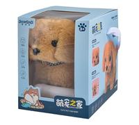 Electronic Robot Dog Realistic Dog Toy Acts Like A Real Puppy Interactive Robot Puppy Battery Operated Plush Puppy Toy for Age 3 4 5 6