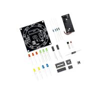 Electronic Roulette Circuit Board with LED Lights for Educational Solder Projects and Party Games Beginner Friendly Circuit Project