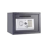 Electronic Safe 16L,Digital Steel Safe Electronic Security Home Office Money Cash Safety Box with Two Keys,Digital Safes for Home Fireproof,35x25x25cm,Gray