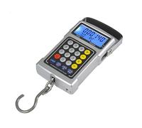 Electronic Scale with Calculator, Handheld Scale with Hook, 50kg Multifunctional Electronic Luggage Scale