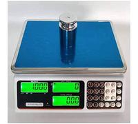 Electronic Scale with LCD Display, Multifunctional Weighing Plate, Anti-Slip Pads, Accurate Pricing and Weight Measurement, Ideal for Home and Business Use