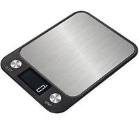 Electronic Scales Digital Kitchen Scales Electronic Cooking Food Scale Ultra Slim Design Accurate Weighing Home + Kitchen,10Kg/1G|White,10kg/1g|black