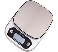 Electronic Scales Digital Kitchen Scales Stylish Silver Design Electronic Cooking Scale For Home Weigh Food Up To High Capac,10Kg/1G|Black,10kg/1g|silver