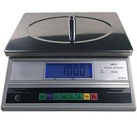 Electronic Scales Digital Kitchen Weighing Stainless Steel Counting Industrial LCD Display Accumulate Function for Factories Retail Outlet Store (20kg/0.1g) ()