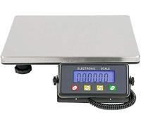 Electronic Scales Digital Letter Parcel Postal Weighing Stainless Steel With External Display And Great Load Capacity (Silver 150Kg/100G)