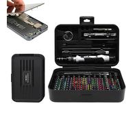 Electronic Screwdriver Set - Magnetic Screwdrivers for Electronics 132 Pieces | Multifunctional Hand Tool Kit with Bits for Repair of Watches and Computers Saving