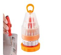 Electronic Screwdriver Set, Pagoda Screwdriver Kit, Professional Household Gadgets Portable Repairing Supplies for Outdoor Household Maintenance Daily Travel Phone