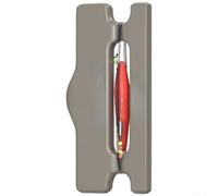 Electronic Seven Star Float Fishing Setup With Red Green Light Visibility Fluorocarbon Line Pre-Assembled For Stream And Pond Fishing(Red 1.2 Meters)