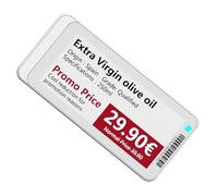 Electronic Shelf Label- 6.5x7x4cm Wireless Magnetic Smart Control Signages, Waterproof Shelf Edge Labels | Electronic Shellf Labels Tag Holders for Offices, Restaurant, Outdoor, Library, Fridge