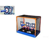 Electronic Shooting Target Scoring Auto Reset Digital Targets for Nerf Guns Toys with a Support Cage & Net, Christmas Birthday Gifts Toy for Boys & Girls