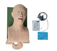 Electronic Silicone Airway Management Trainer Intubation Manikin Study Teaching Model Airway Management Trainer PVC 220V