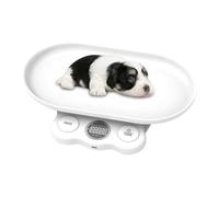 Electronic Small Animal Scale - ABS Material 15kg Capacity Digital Pet Weighing Tray | Multi Purpose Pet Accessories | Portable Animal Weight Monitor For Home Farm Clinic Shipping Use