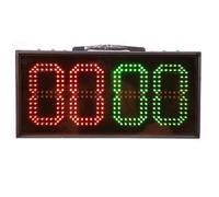 Electronic Soccer Substitution Board, Double-Sided Digital Player Display for Referee Equipment, Scoreboard for Football Matches