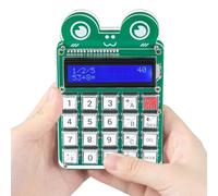 Electronic Soldering Kit Calculator, DIY Kit with 1602 LCD & 6-Digit Display, Math Calculator for Self-Soldering, Ideal for Technology Enthusiasts, School Projects & STEM Lessons