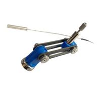 Electronic Soldering Tool with 0.8mm Silver-Plated Tip, Magnetic Base for Secure Circuit Board Testing and Debugging, Compatible with Chip Test Fixing and Flying Wire Replacement