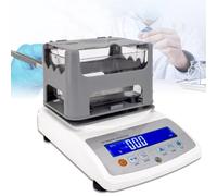 Electronic Solids Densimeter High-Precision Solid Density Meter Digital Densitometer for Rubber Plastic Granules Detection Measuring Instrument Automatic Gravimeter