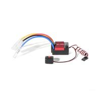 Electronic Speed Regulator 60A/360A for Brushed For RC Motors 6 12V Compatible with LiPo and NiMH Battery Types Multi Mode Operation and Cap Programming (RED)