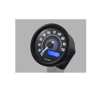 Electronic Speedometer Daytona Dark White Light 200Km/h Cafè Racer