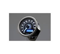 Electronic Speedometer Daytona Silver White Light 200Km/h Cafè Racer