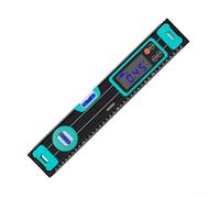 Electronic Spirit Level 300 mm with Strong Magnets Digital Angle Finder IP54 Waterproof Type-C Rechargeable for Metal Construction (400 mm)