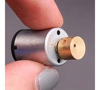 electronic starter 1215 Micro Vibrator electronic starter, DC 1.5-3V Miniature Cylindrical Vibration electronic starter with Brass Eccentric Wheel, 5 * 7mm Vibrating Head Gear Mute Large Torque : 2pcs
