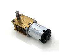 electronic starter 1pcs N20 DC 3V-12V Mini Micro Worm Gear electronic starter, w/Full Metal Gearbox Gearwheel Large Torque 90°-Axis 15RPM-120RPM, Speed : 6V 30RPM special motor (Size : 3V 15RPM)
