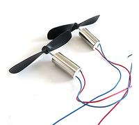 electronic starter 2PCS DC 3.7V 48000RPM Coreless electronic starter Propeller for RC Aircraft Helicopter Toy DC Motors, Solidly Constructed electrical tools
