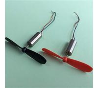 electronic starter 2pcs Micro DIY Helicopter Coreless DC electronic starter, with Propeller Great Torque High Speed electronic starter, DC 3.7-4.2V 716 7 * 16MM ZFUGEDRLI