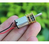electronic starter DC 3V 5V 300RPM Mini N20 Full Metal Gear Reducer Electric electronic starter 9.3mm D-Sharp DIY Robot Smart Car,10pcs/lot, Solidly Constructed electrical tools