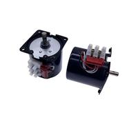 Electronic starter de imán permanente, AC220V, 14W, 2,5 rpm, 5rpm, 10rpm, 15rpm, 30rpm, 50rpm, 110rpm, electronic starter síncrono de poste de garra 60kt BIANMTSW(30rpm)