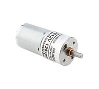 electronic starter DIY CHR-GM25-370 Permanent Magnet DC electronic starter, Gear Reducer electronic starter, 6V 12V 24V for Intelligent Robots, Electric Curtains, Pumps electronic starter(24v,300)