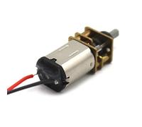 electronic starter DIY DC 3V-6V N20 Geared electronic starter, Mini High Torque electronic starter with Wire, Four-Wheel Drive Robot, Peeling Red and Black Lines, Pumps electronic starter special moto