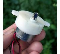 electronic starter Mute Reduction electronic starter, DC 6V-12V 7.5RPM, Micro 300 Turbo Worm Gearbox Gear electronic starter, Slow Speed Speed Reducer, DIY Toy Model FUZEGRDLI