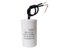electronic starter Run Capacitors CBB60 450V AC Starting Capacitor 4/5/6/8/10/12/14/15/16/18/20/25UF for Washing Machine MQXFCZUX(6UF 450V)