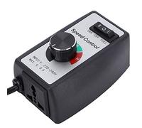 Electronic Stepless Speed Controller Switch for Motor Blower Duct Fan Heater - Convenient Manual Speed Adjustment - Suitable for UK 220V-240V - Flame Retardant ABS Material