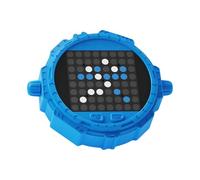 Electronic Strategy Puzzle Travel Game, Portable Round Brain Teaser 12.6×10.4cm - Smart Thinking Challenge | Interactive Logic Activity | Family Entertainment School Break Road Adventure