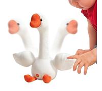 Electronic Stuffed Animal | Sensory Interactive Duck Plush Toy | Soothing Cuddle Doll | for Kids Boys Girls Family Friends Home Indoor Playtime Nursery Gift