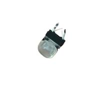 electronic switch 1pcs 7 * 7 * 7mm 4pin DIP Tactile Tact Push Button Switch with LED Blue Light 7x7x7mm 4p Vertical Square Micro Switch