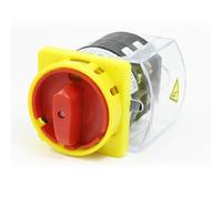 electronic switch Clear Shell Control electrical Locking 0-1 Position Cam Combination Changeover Switch AC 500V 25A