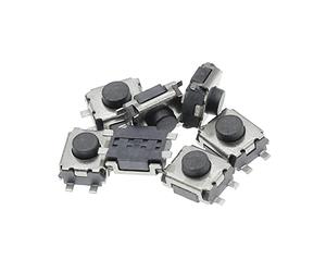 electronic switch Industrial Switches 100PCS/LOT 3 * 4 * 2 mm SMD Switch 4 Pin Touch Micro Switch Tact Push Button Switches 3x4x2H Mini Buttons Switches
