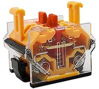 electronic switch LA38-11Y/2 LA38-20Y/3 22mm Knob Selector Rotary Lock Key Switch 2 3 Position 1NO1NC 2NO with 2 Keys Latching Push Button Switch (Color : 2nc)