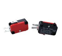 electronic switch Limit Switch 5Pcs Safety Micro Limit Switch V-15-1C25 Roller Lever Snap Action 250V 16A S018Y replacement parts
