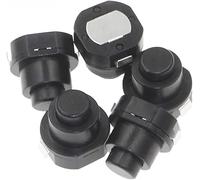 electronic switch Micro Switch 100PCS 1010X Small Circular Flashlight Switch Power Supply Button Switch KAN-10A Self-Locking Button Push Button Switch ON-Off