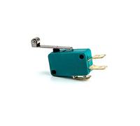 electronic switch Micro Switch Limit Switches 5Pcs Micro Limit Switches 16A 250V 125V NO+NC 6.3mm 3 Pins SPDT Micro Switch 28mm 52mm Arc Roller Lever Touch Switch Microswitch replacement parts