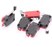 electronic switch Micro Switches 5 Pcs RV-166-1C25 Micro Limit Switch Actuator Type Long Roller Lever Arm replacement parts